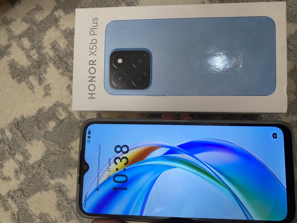 Honor x5b plus телефон новый получили в подарок