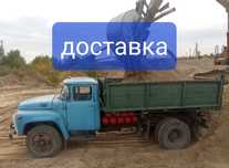 Доставка ЗИЛ песок, щебень, вывоз мусора.