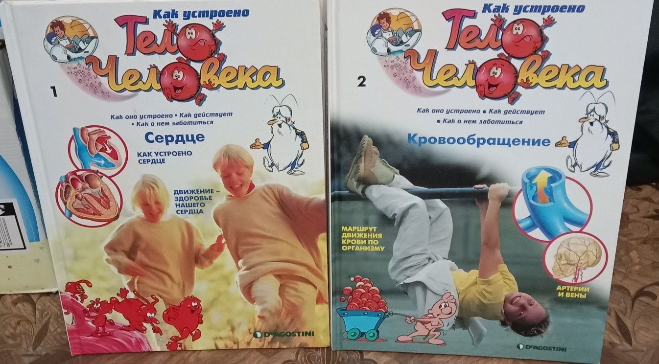 Книги-энциклопедии «Как устроено тело человека»