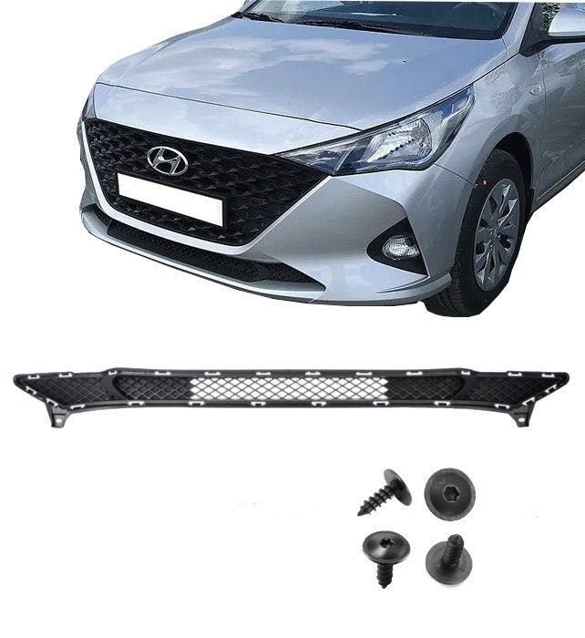 Бампер Хюндай Солярис Акцент Hyundai Solaris Accent Окрашенный