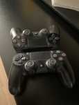 Два оригинальных джойстика DualShock 4 для PS4