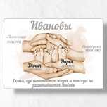 Метрика для детей на заказ