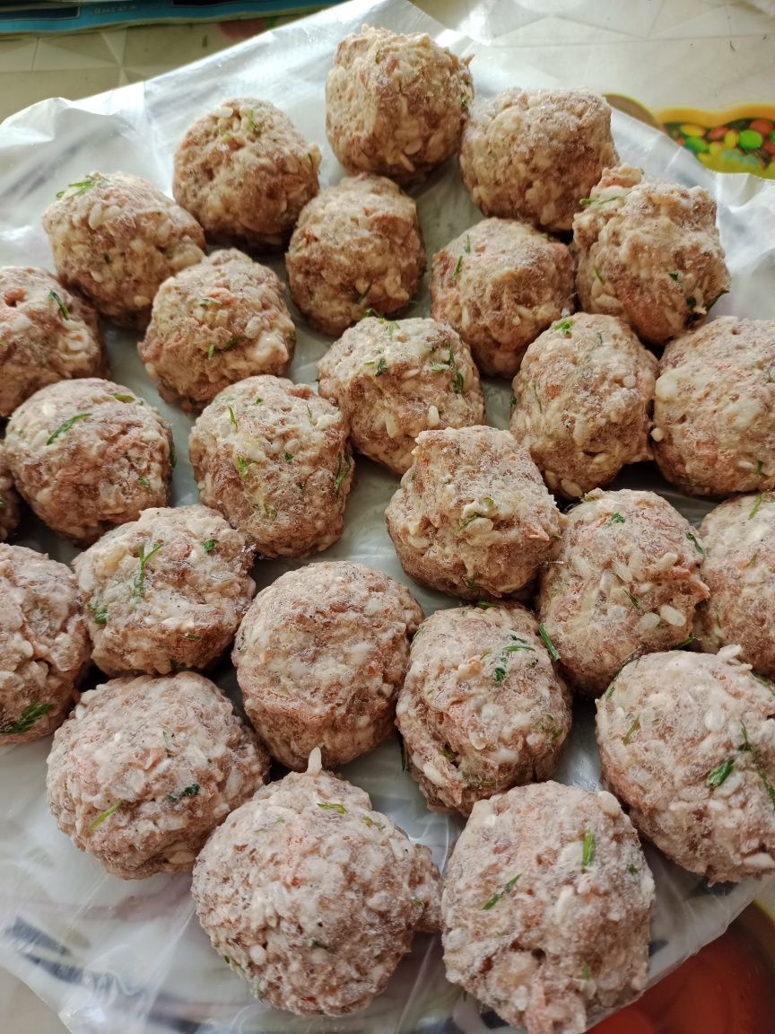 Манты домашние рубленые и с фаршем.