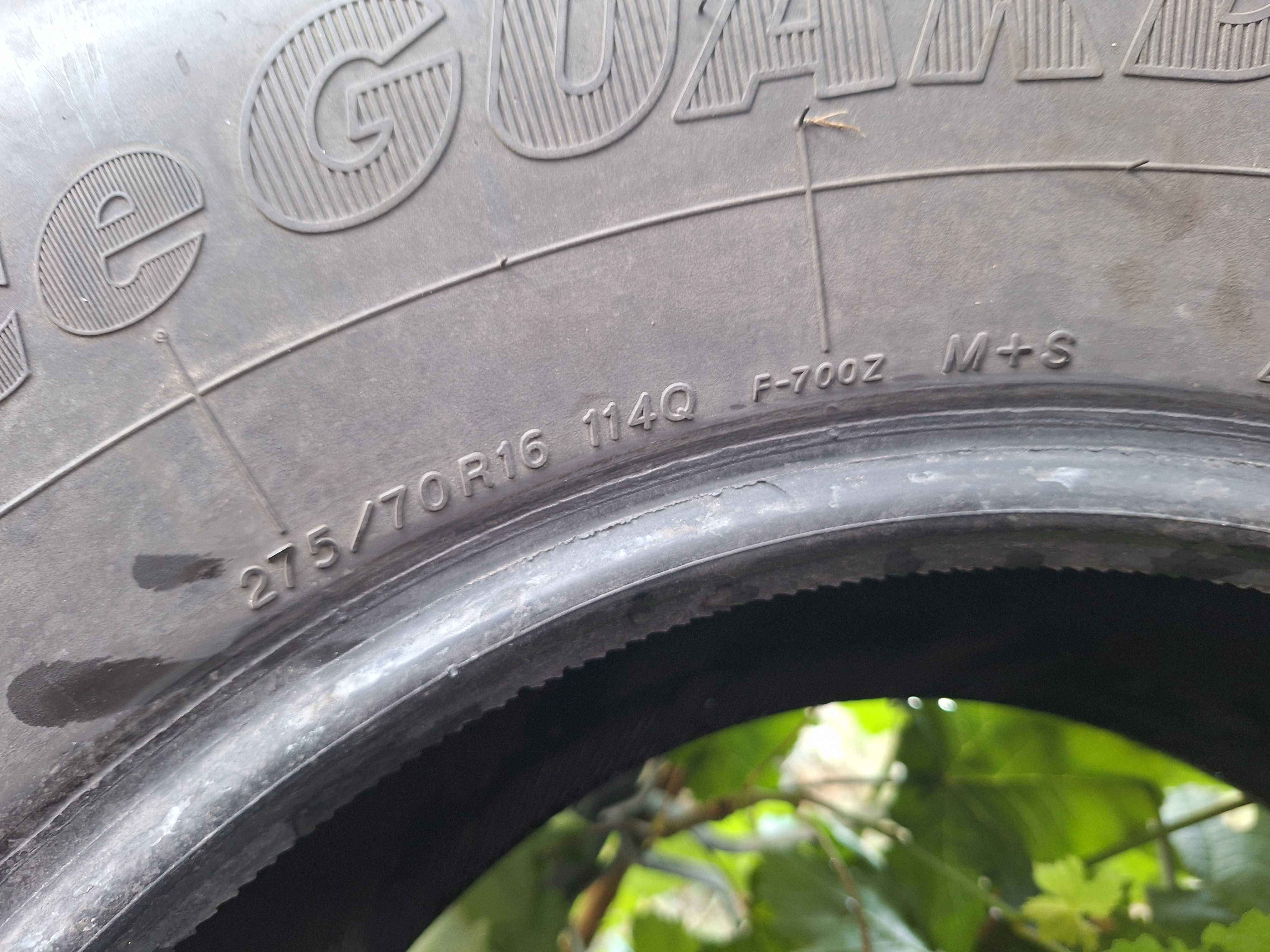 Продам резину YOKOHAMA 275/70 R16