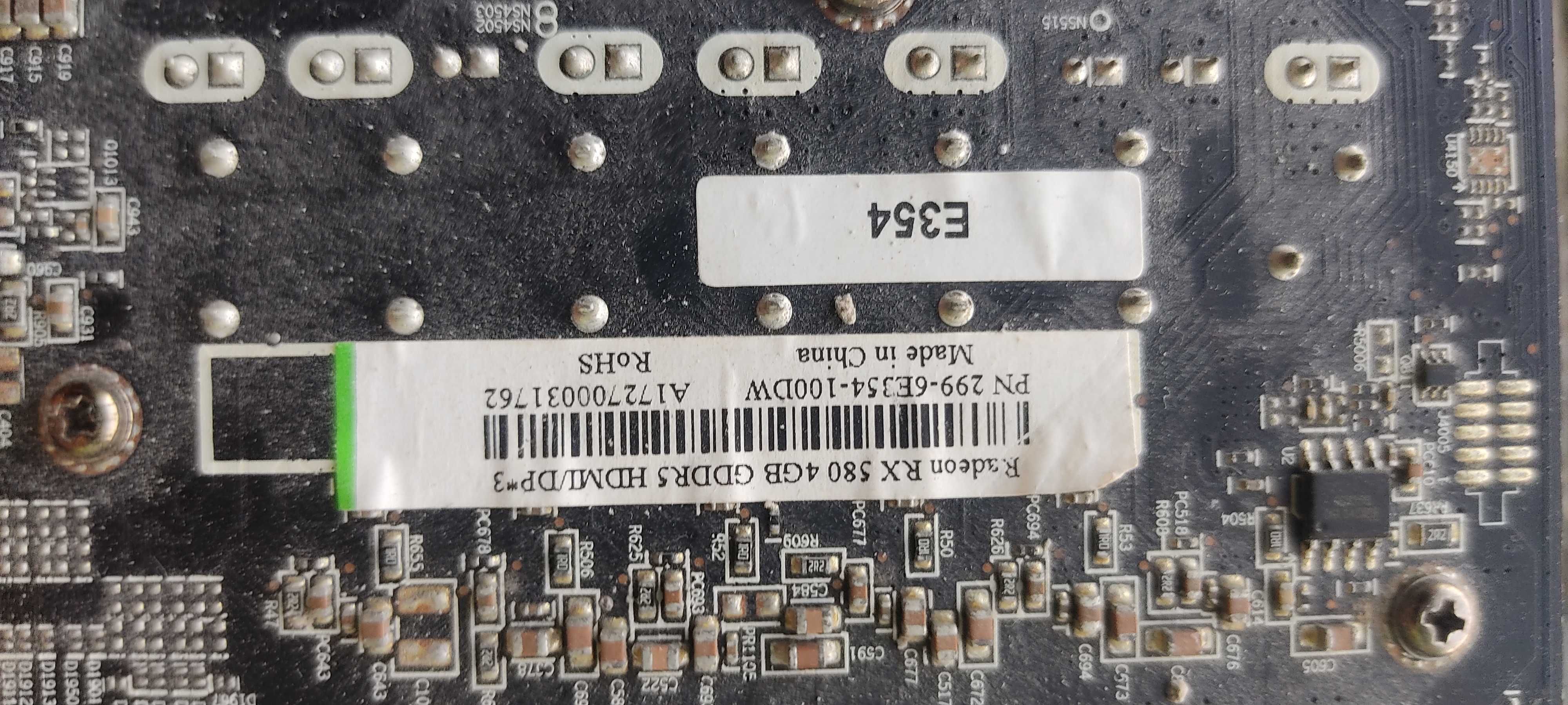 Видеокарта rx 580 4gb