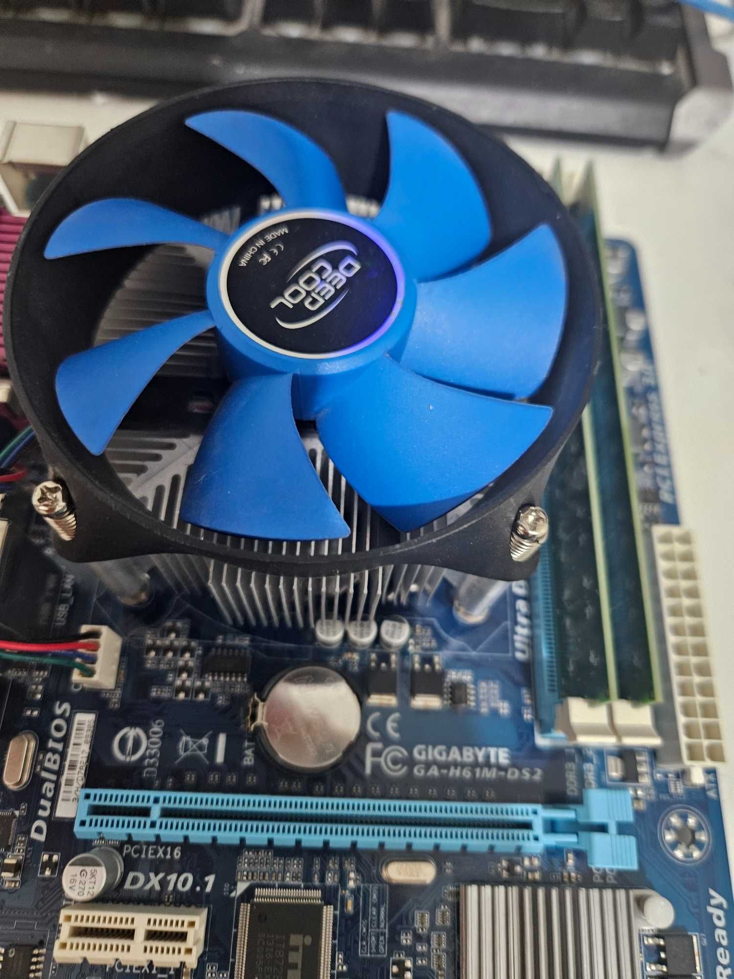 Комплект H61M+i5-3470+8Gb+Кулер