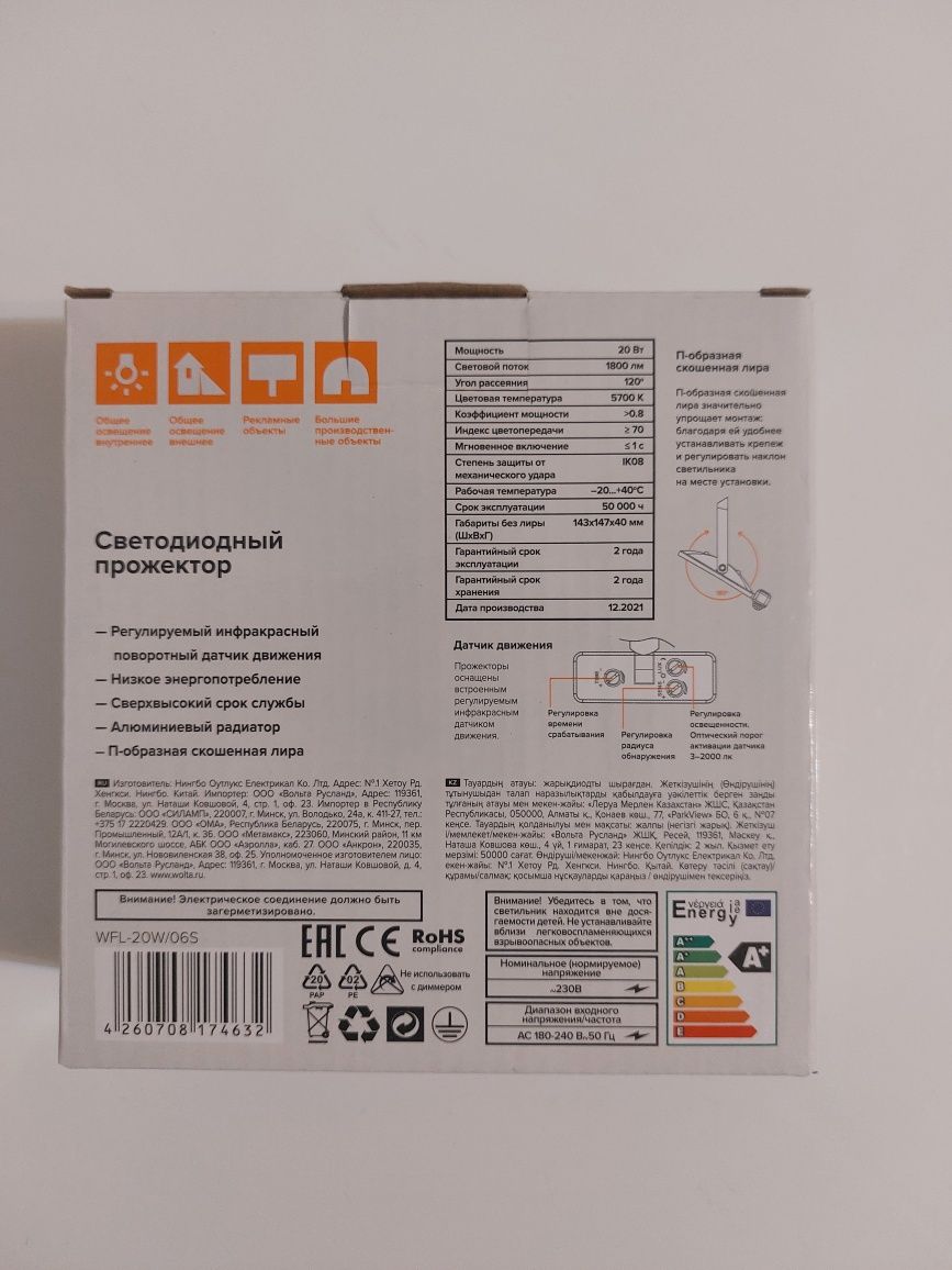 Прожекторы на 20w