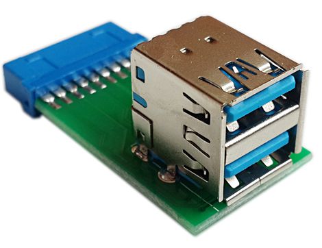 Внутренний адаптер для дополнительных портов USB.