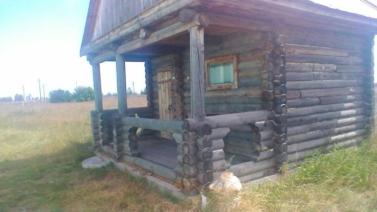 Баня из калиброванного бревна