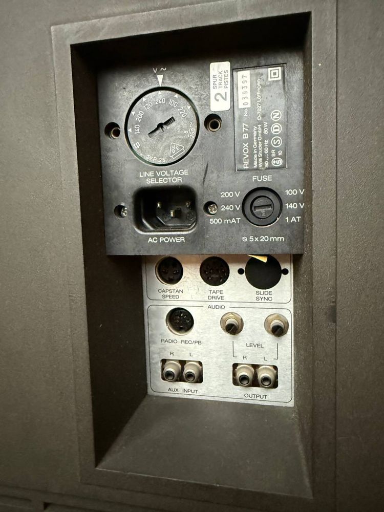 ReVox B77 Stereo Tape Recorder