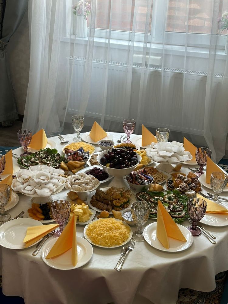 Аренда посуды и столов