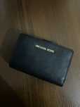 Кошелек Michael Kors, канва, черный