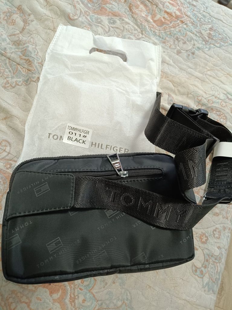 Tommy Hilfiger Сумочка,Барсетка,Клач,Бананка,Поясная и черезПлечо.Люкс