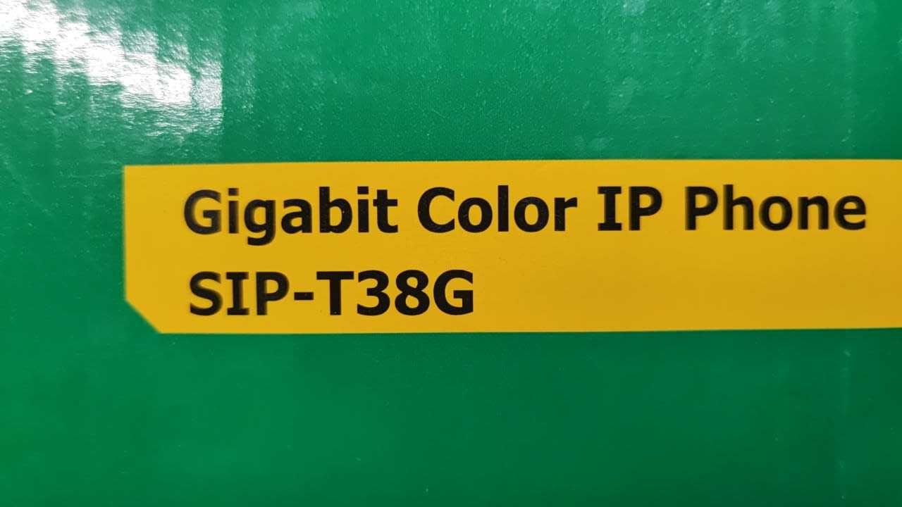 Корпоративный IP-телефон SIP-T38G