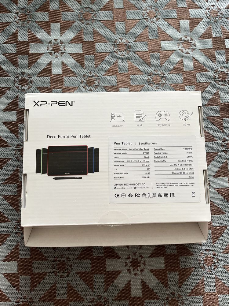 графический планшет [XP pen Deco Fun S Pen Tablet]