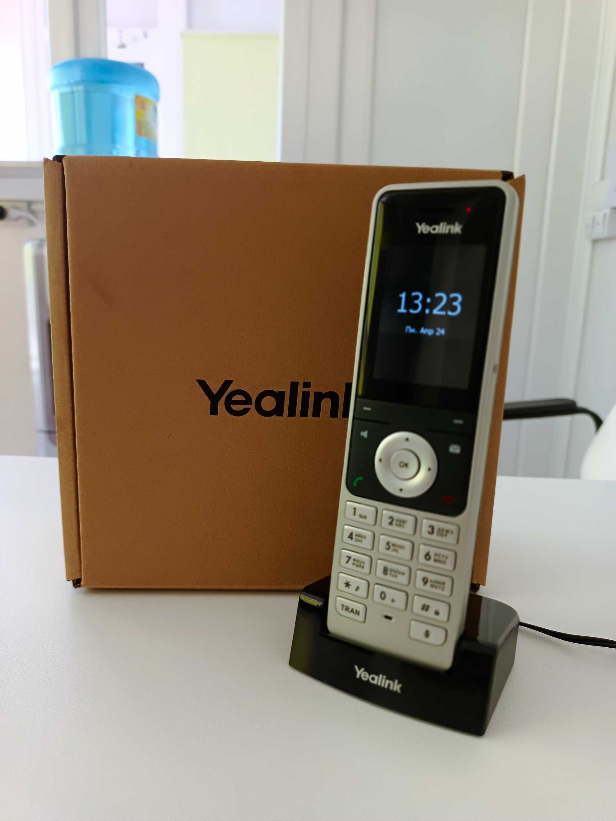 IP телефон  Yealink W76P+трубка Yealink W56H