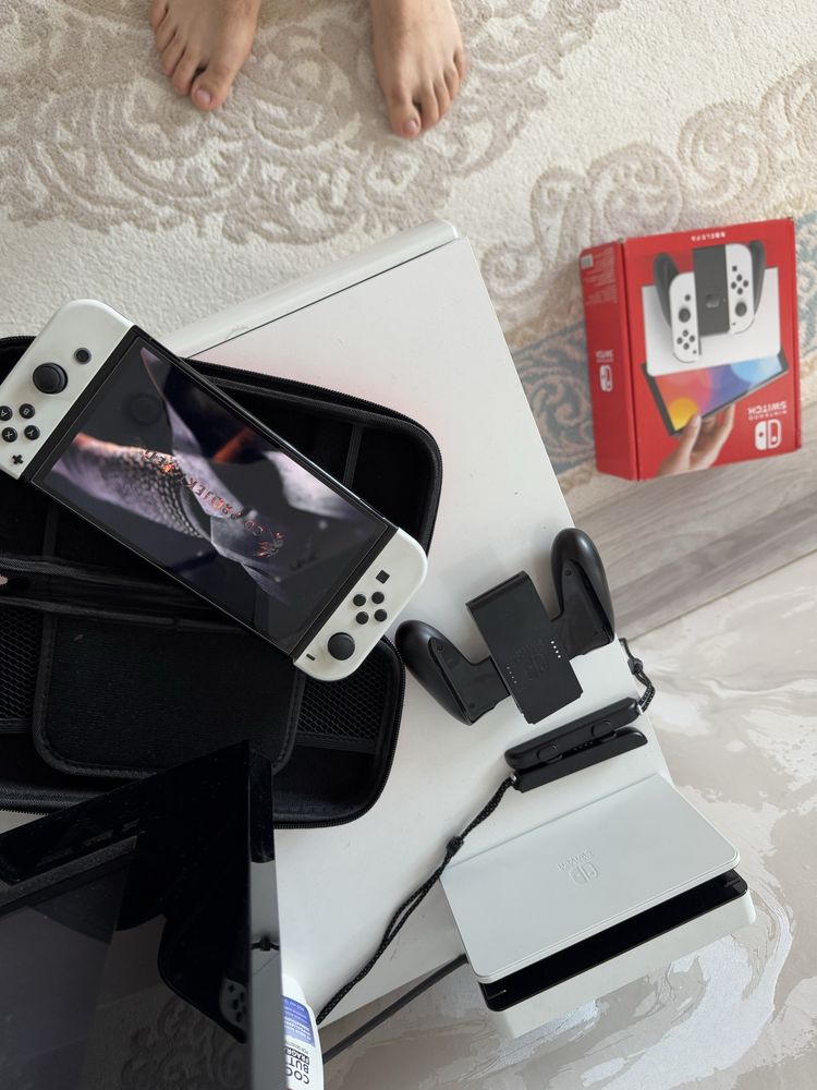 Прошитый Nintendo Switch Oled