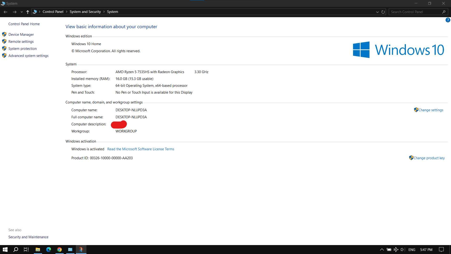 ASUS TUF Gaming a15 FN506NF
