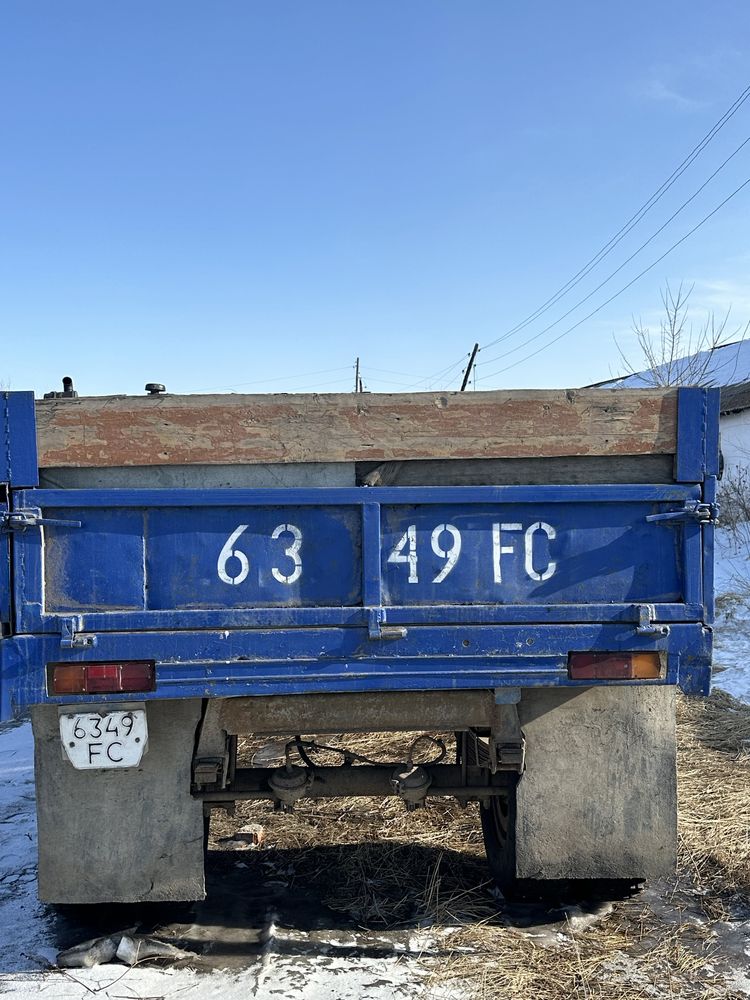 Камаз 5320, бортовой, с прицепом. Жарминский р-н,с.Калбатау,Георгиевка