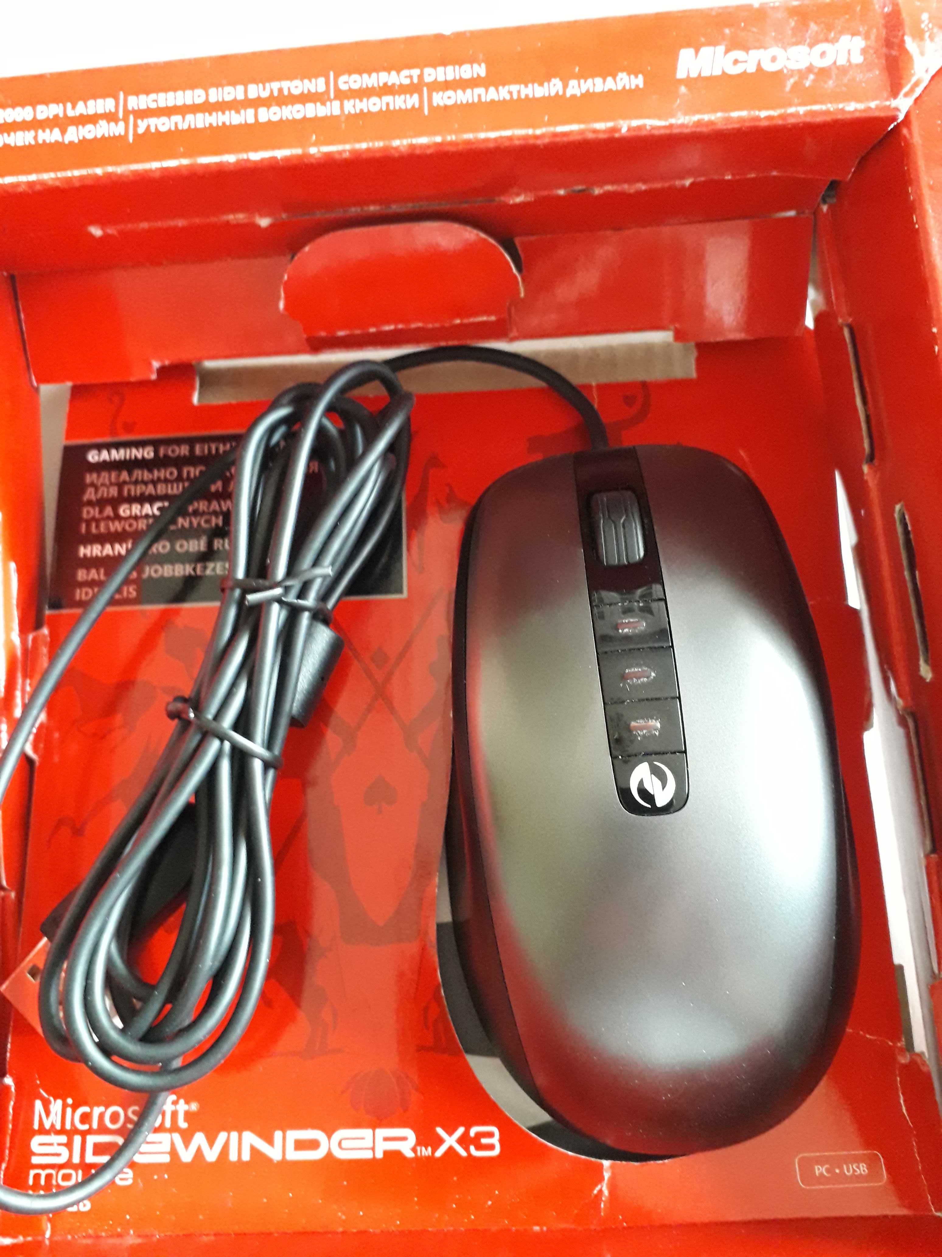 Продаю игровую мышь Microsoft SIDEWINDER X3