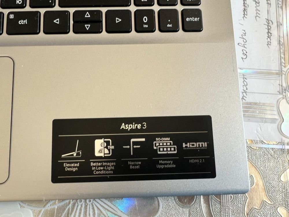 Ноутбук Acer aspire 3