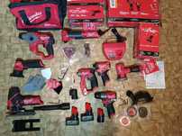 Оригинал Milwaukee m12 Fuel Brushless набор инструментов