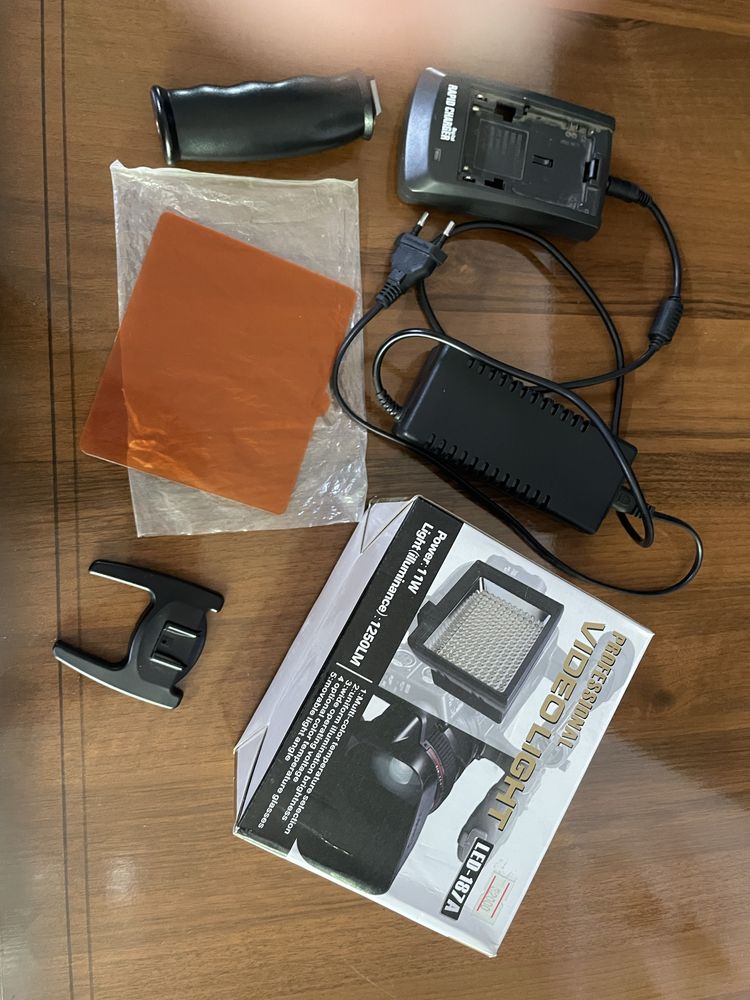 Профессиональный свет на видеокамеру, фотоаппарат, смартфон