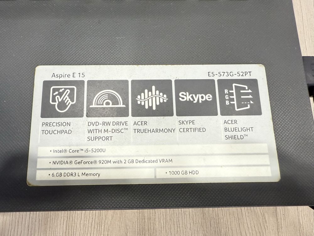 Ноутбук Acer 573