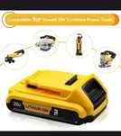 Аккумулятор 2 шт 20 В 3000 мАч  Dewalt Max DCB200  и др