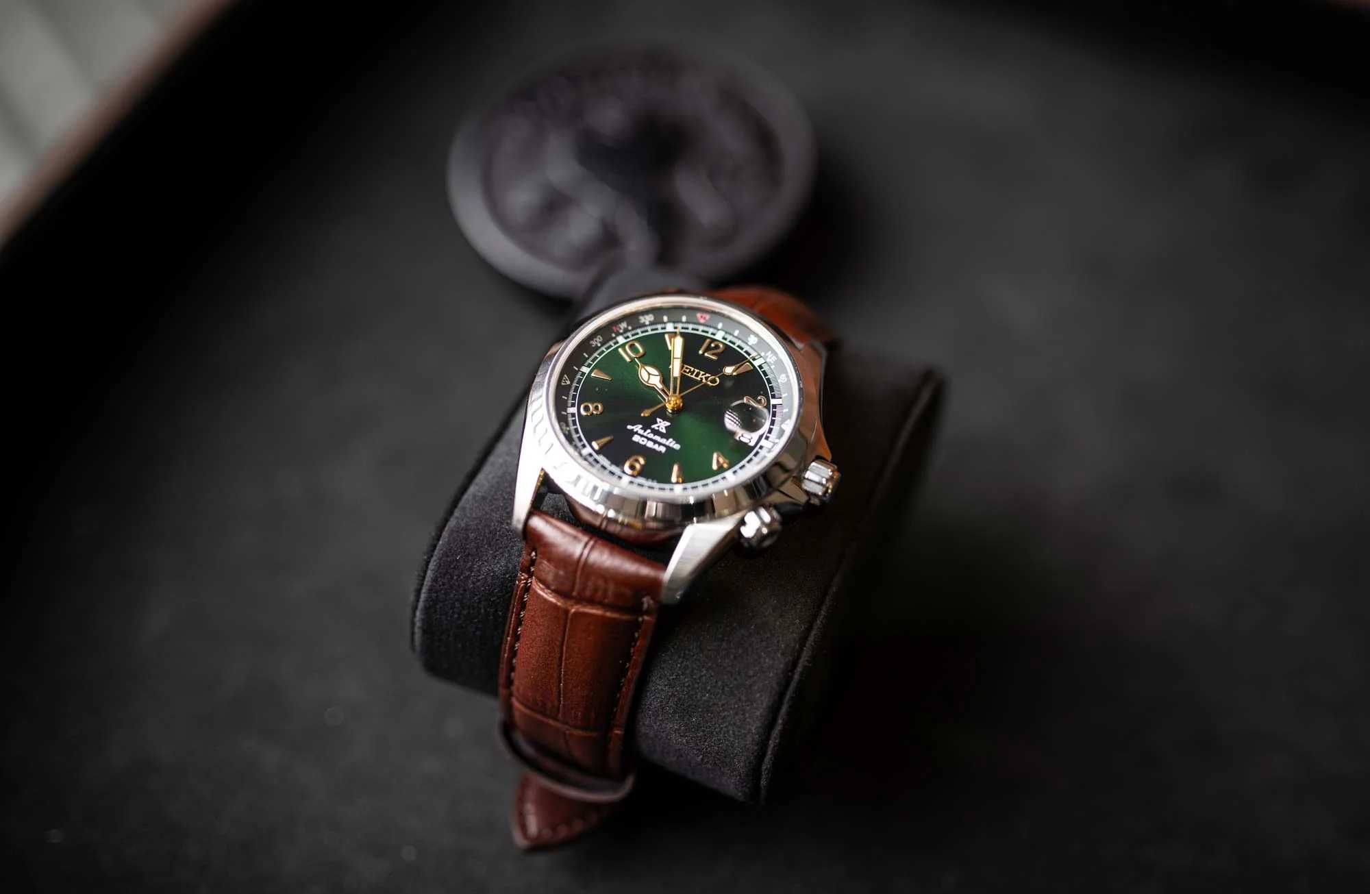 Механические часы Seiko Alpinist Оригинал (SPB121J1)