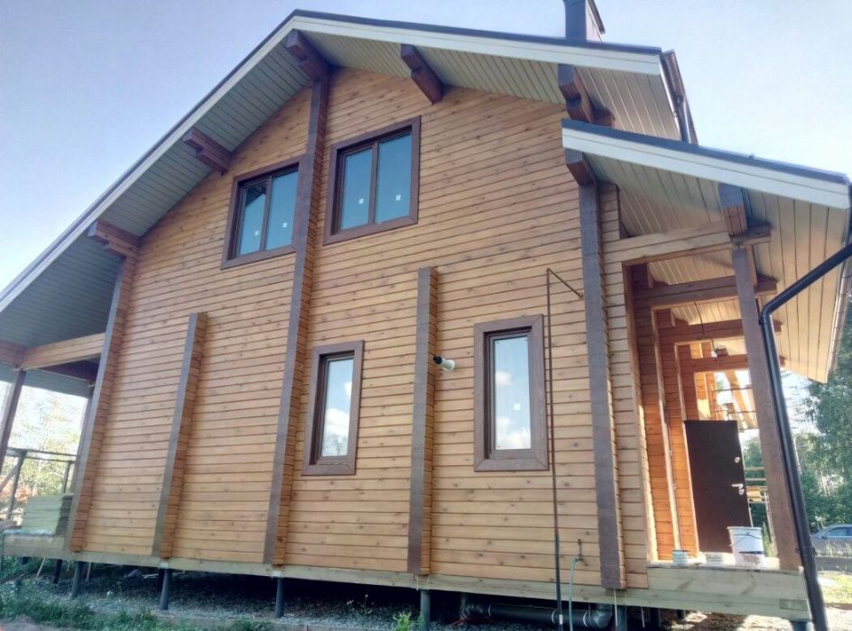 Строительство домов и бань со сруба. От 250 000 тенге/м2