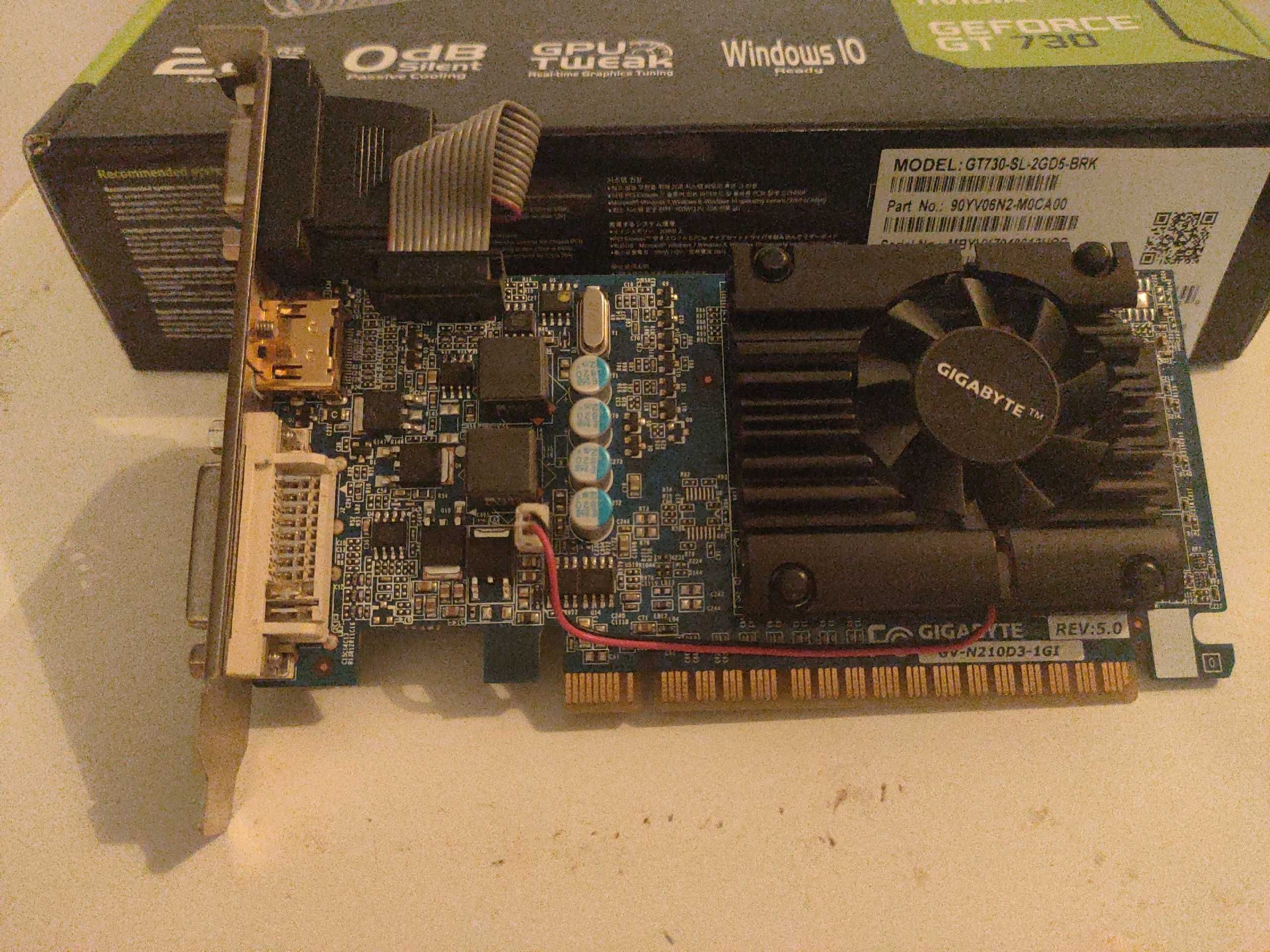 GeForce 210 1Gb ddr3 Low profile (низкопрофильная)