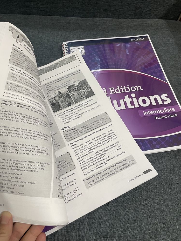 Solutions elementary third edition все уровни учебника pre intermediat