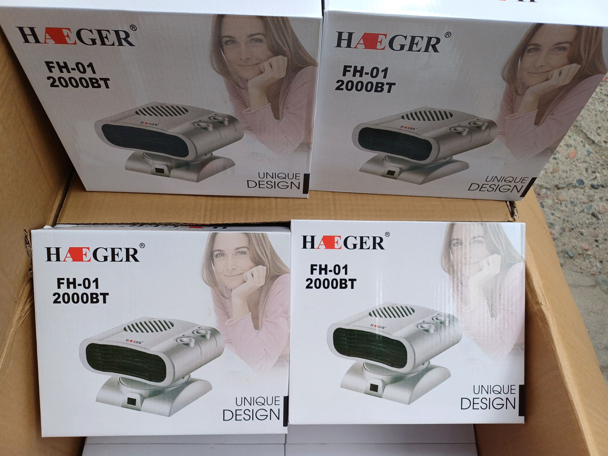 Обогреватели Ветродуй HAEGER FH - 01 новые в упаковке