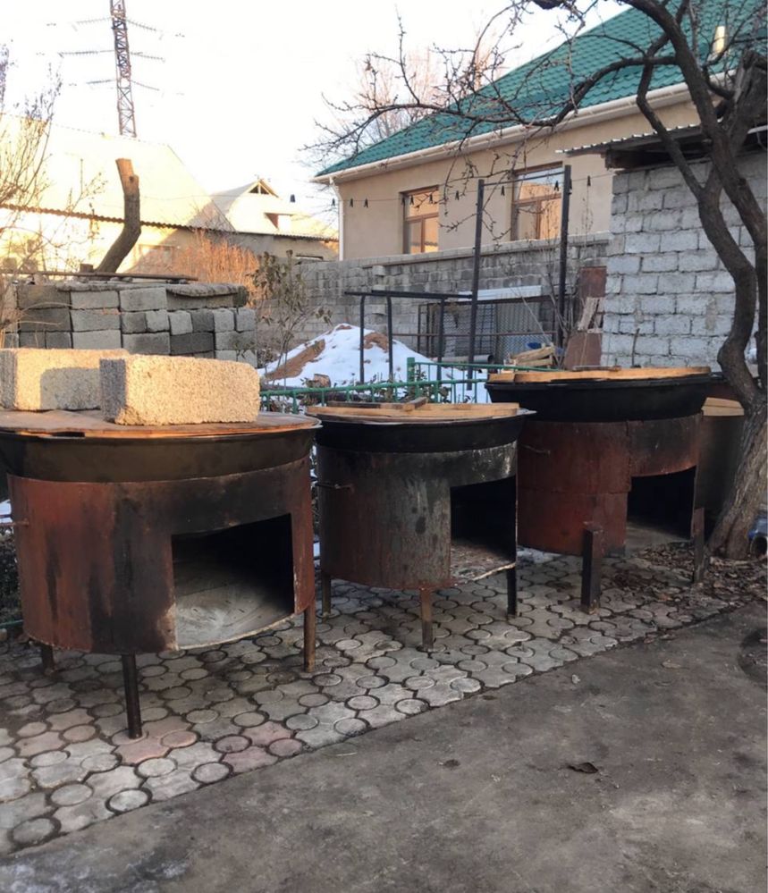 Стол - стулья , прокат посуды, казан-ошак, гуп