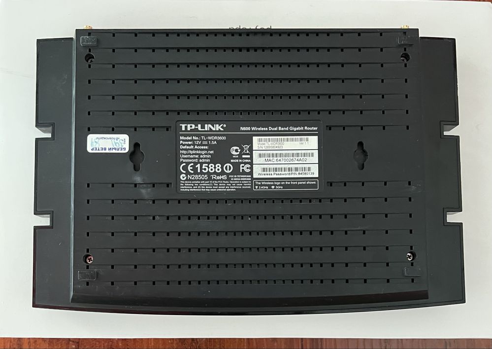 Tp link wdr600 (n600) гигабитный двухдиапазонный маршрутизатор