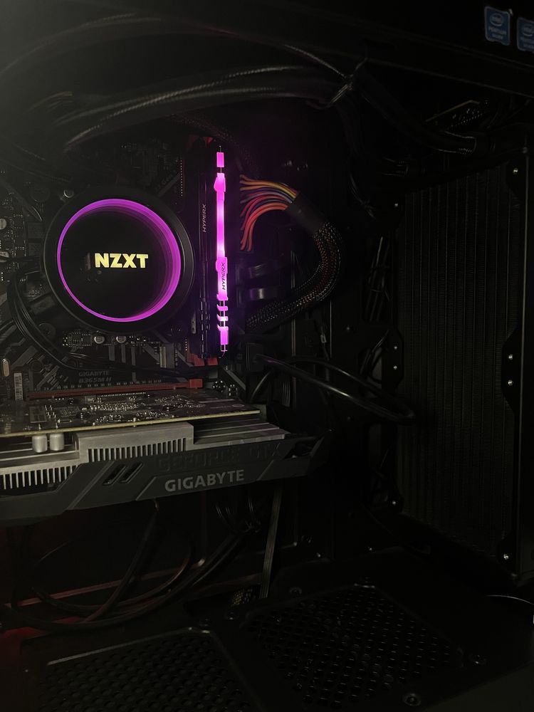 NZXT kraken x53. Водяное охлаждение для процессора.