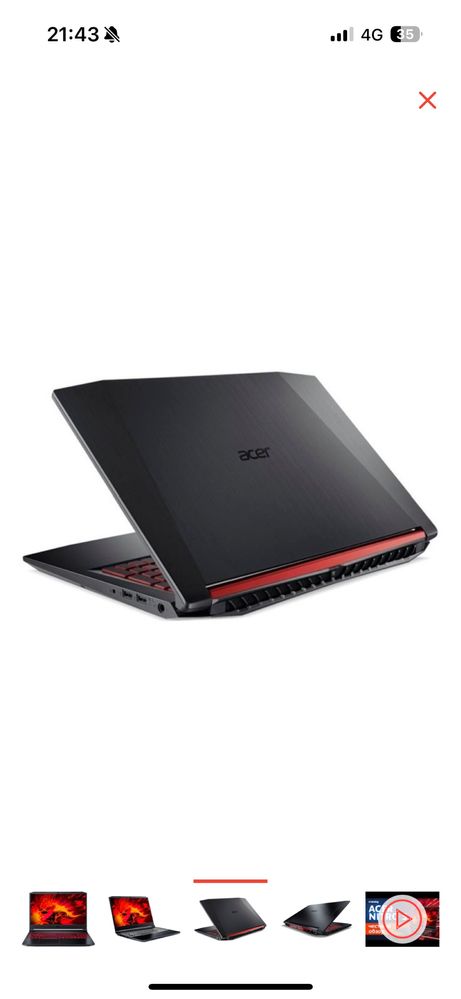 Ноутбук acer nitro 5
