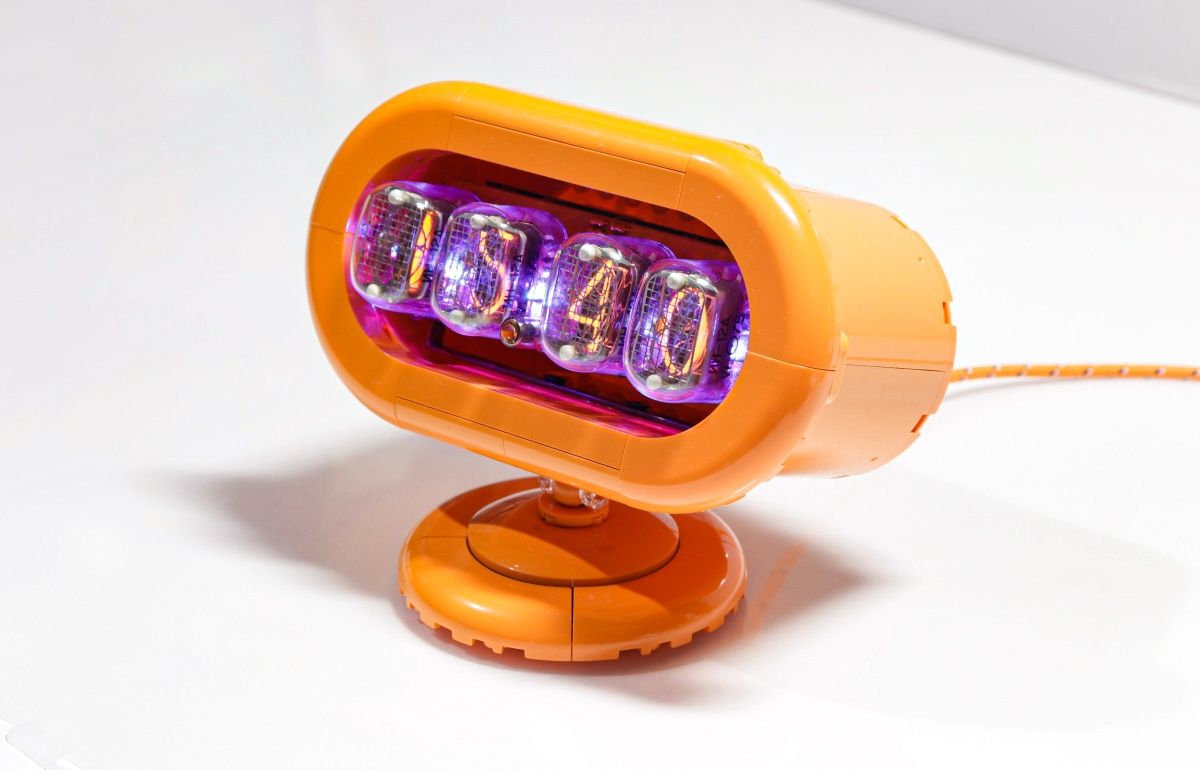 Nixie clock lego часы на газоразрядных лампах ИН-12 ссср винтаж