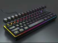 Игровая клавиатура 60% с RGB — компактная, стильная, новая