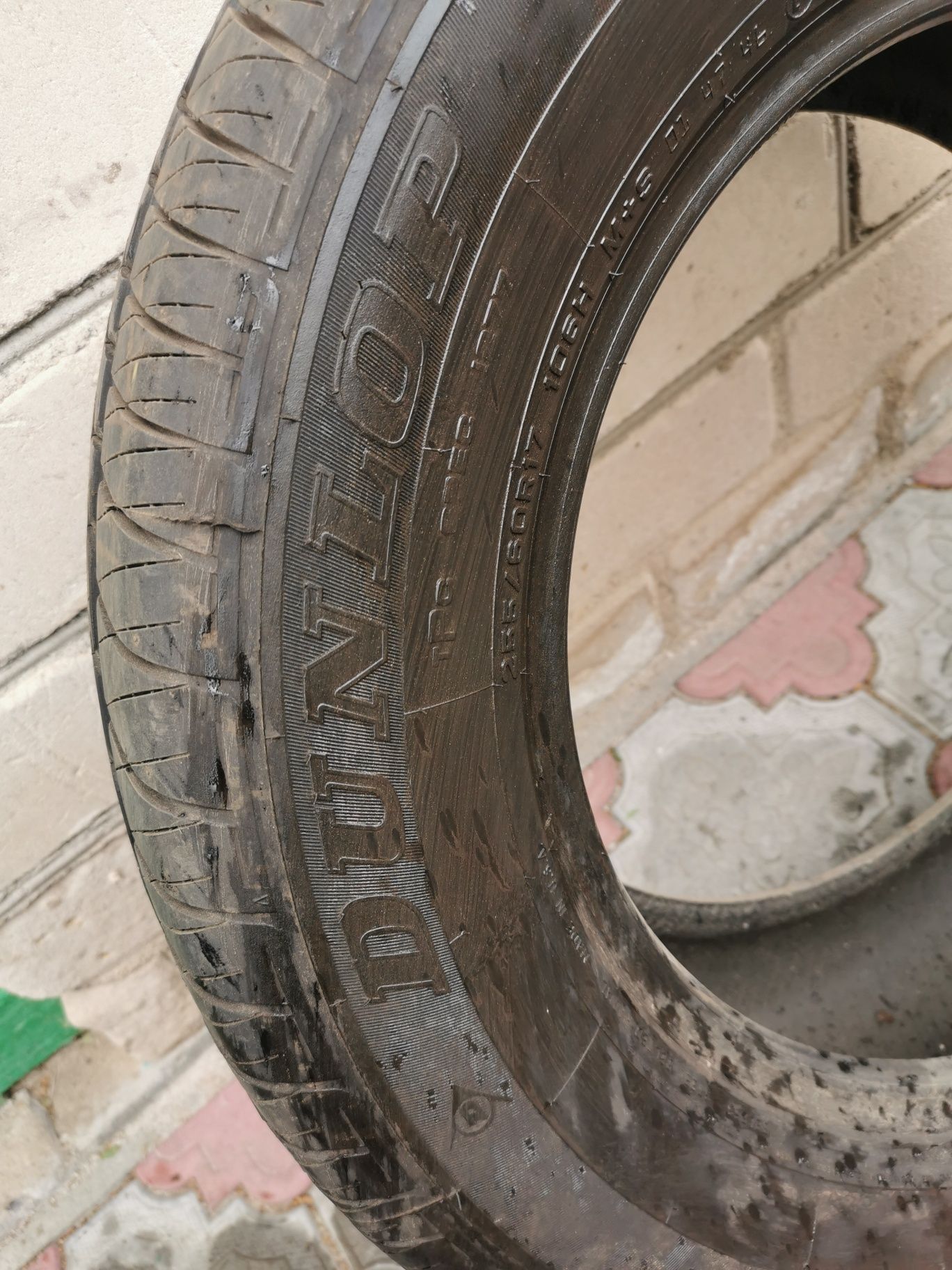 резина/баллон Dunlop 255/60 r17
