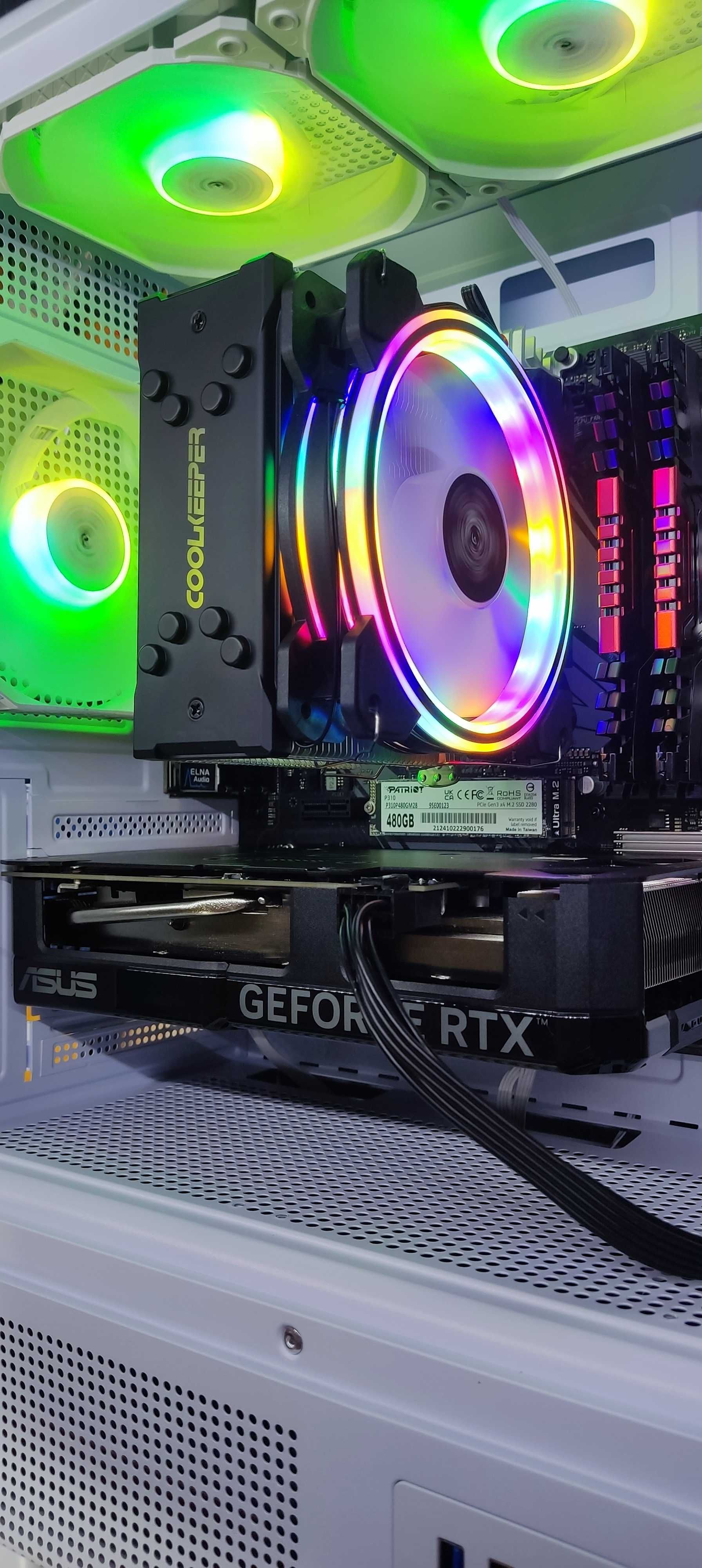 Игровой Ryzen 5 3600\RTX4060 8GB\RAM 16GB DDR4\NVME 480GB