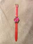 Малиновые Часы SWATCH