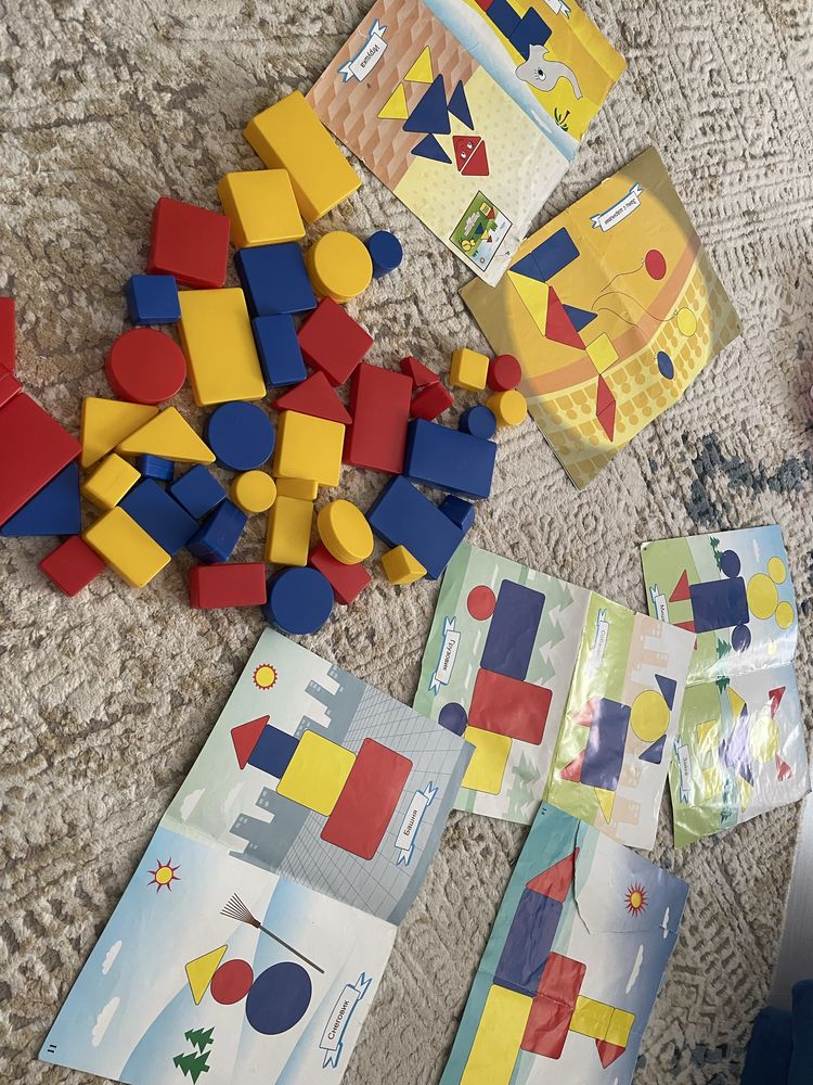Блоки Дьенеша развивающие игрушки