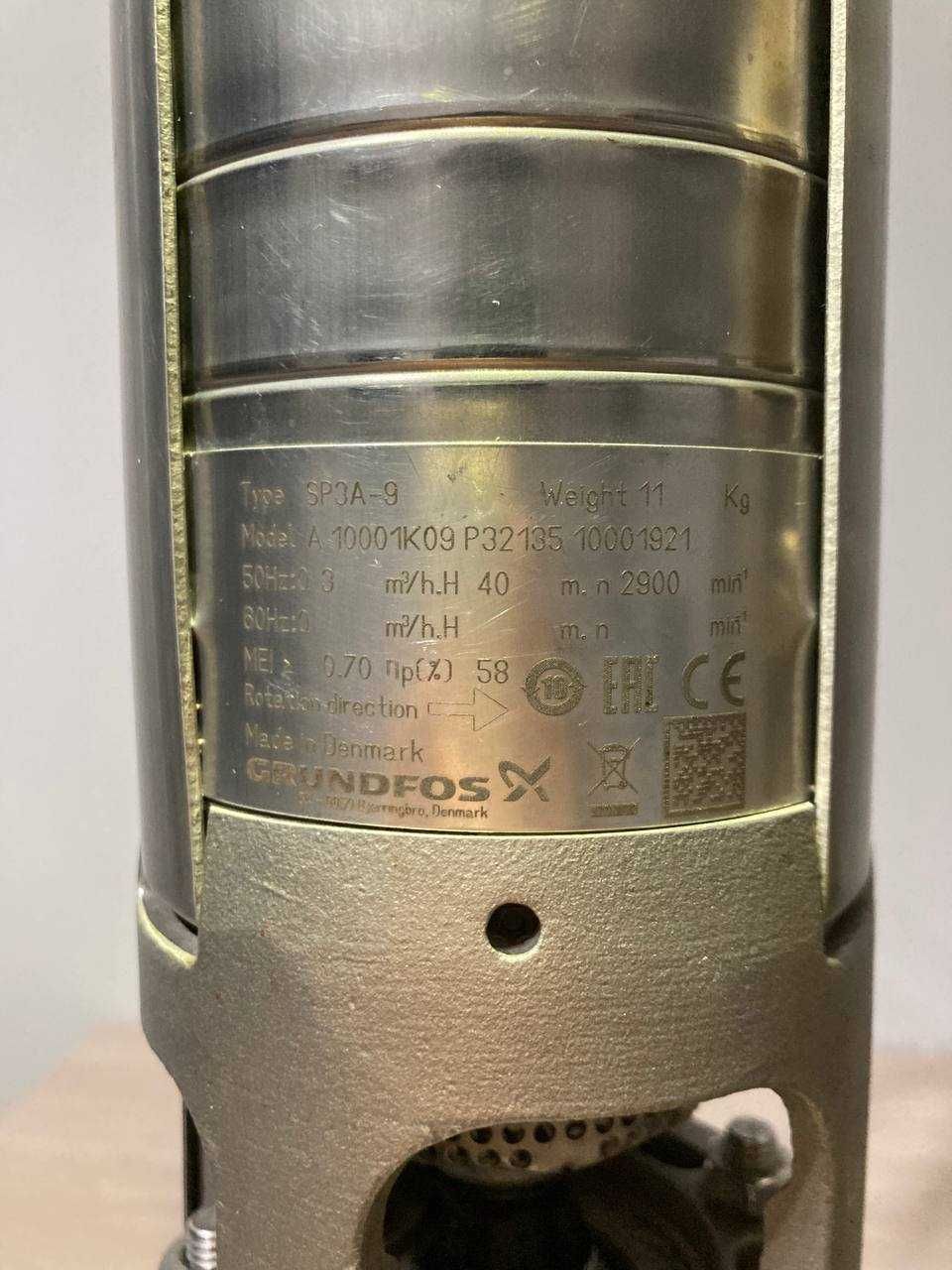 Насос скважинный погружной - Grundfos SP 3A-9