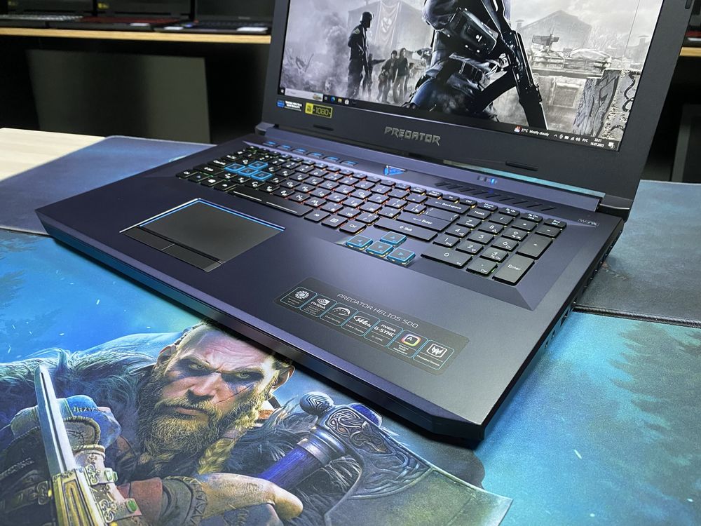 !!!МОЩНЫЙ!!! ACER PREDATOR HELIOS 500 Core i5-8300H! 16GB! GTX 1070 8G