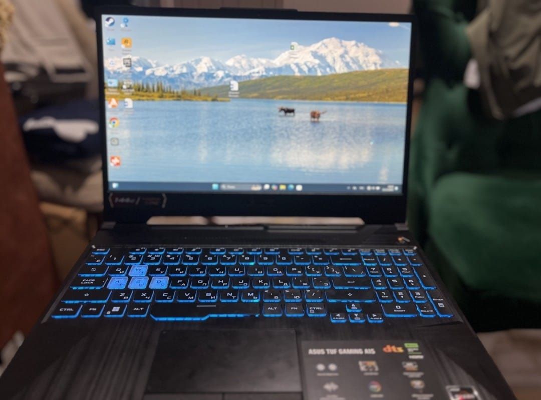 ASUS TUF A15, rtx 3050, ryzen 7, 16ozu