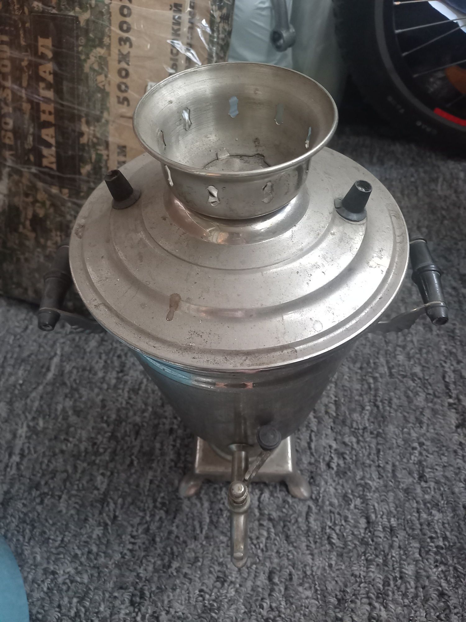Продам самовар и мясорубку