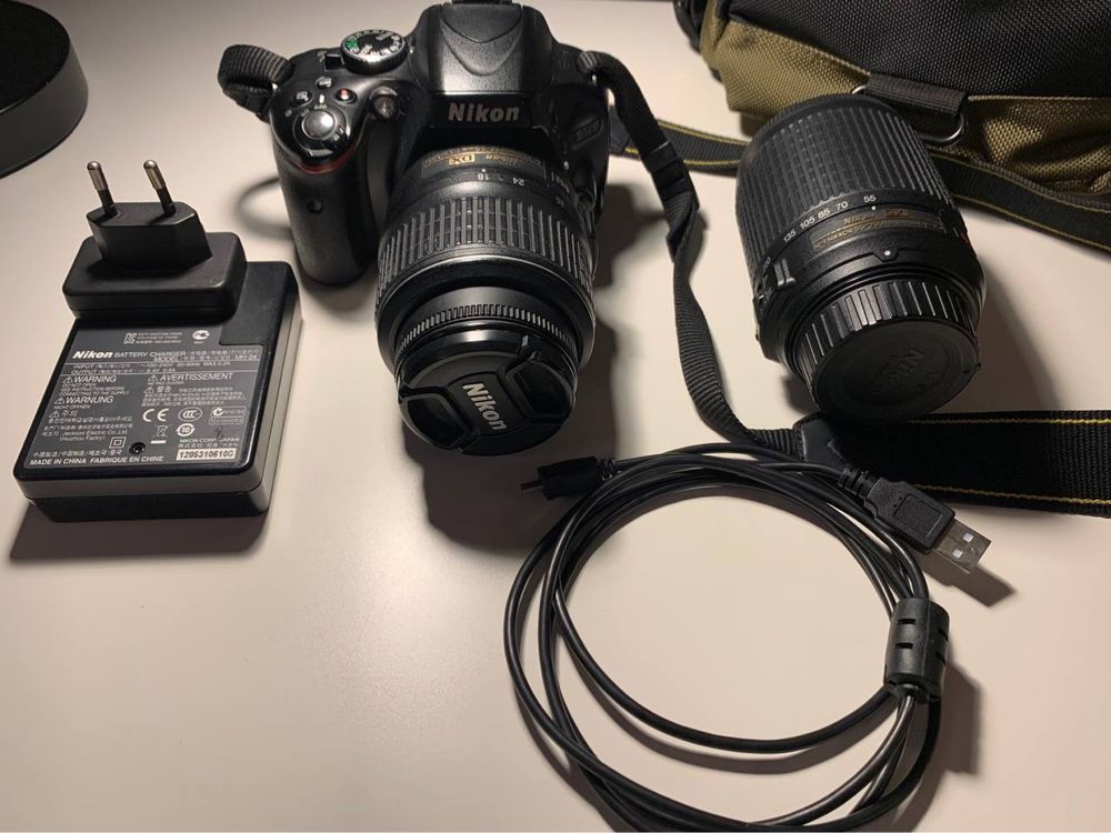 Nikon D5100 (+2 объектива)