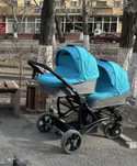 Продам коляску для двойни + пары люлек, прогулочных,автокресел(Польша)